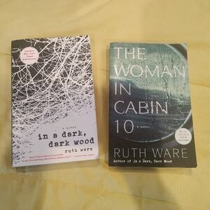 Ruth Ware Books - In a Dark, Dark Wood & The Woman in Cabin 10